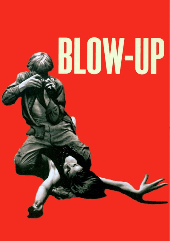 Blowup 1966 Poster Blow-up Blow Mystery Thriller - Etsy