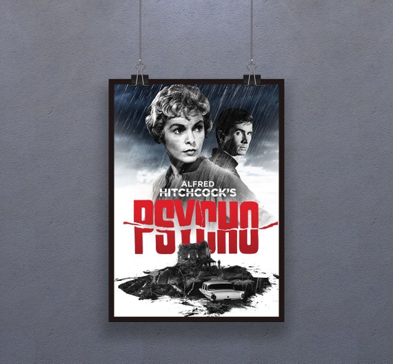 Amazon.co.jp: Psycho 1960 アルフレッド・ヒッチコック レトロ