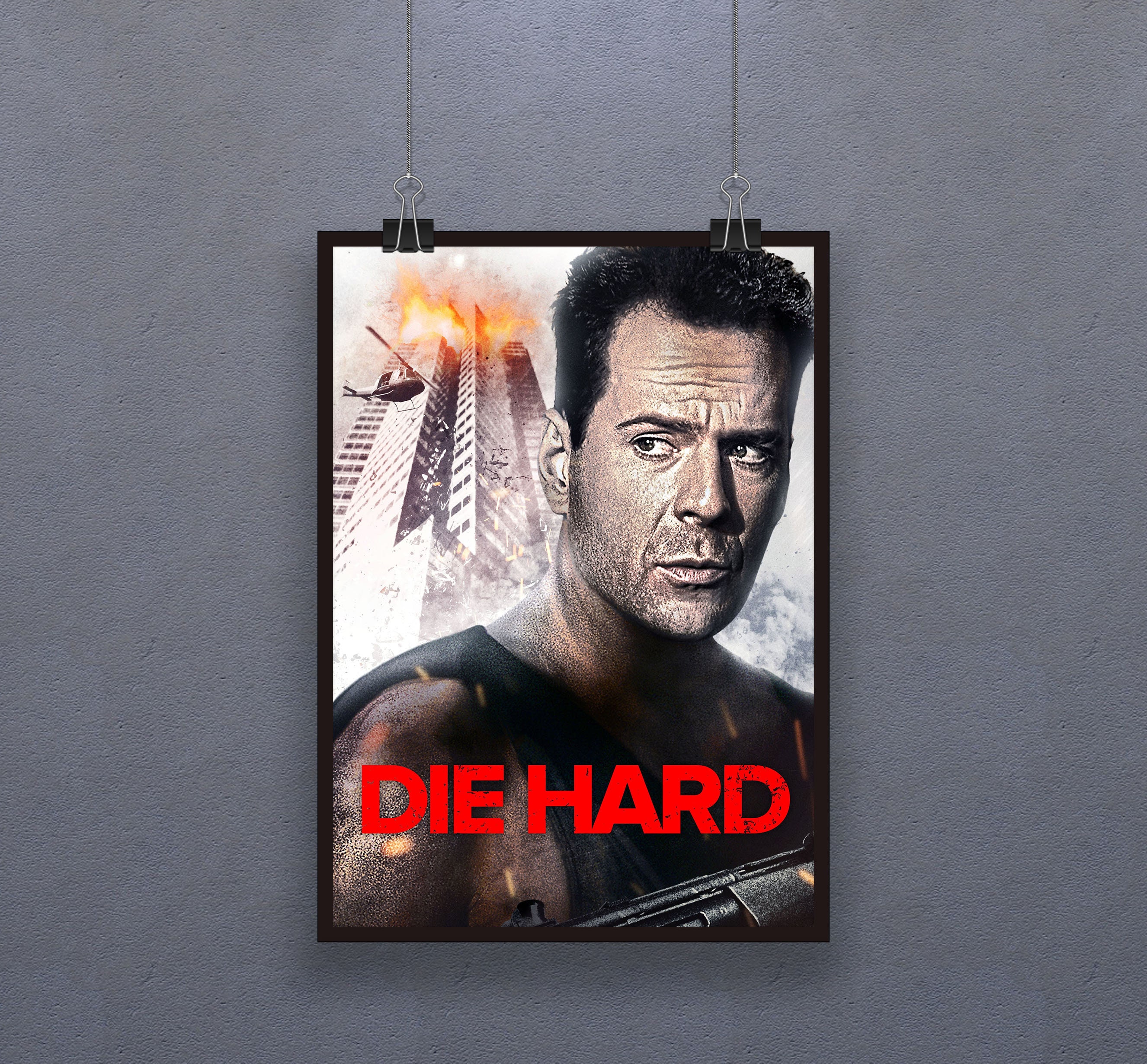 Die Hard 1988 Movie Poster