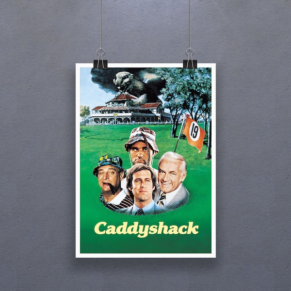 Caddyshack Art Etsy
