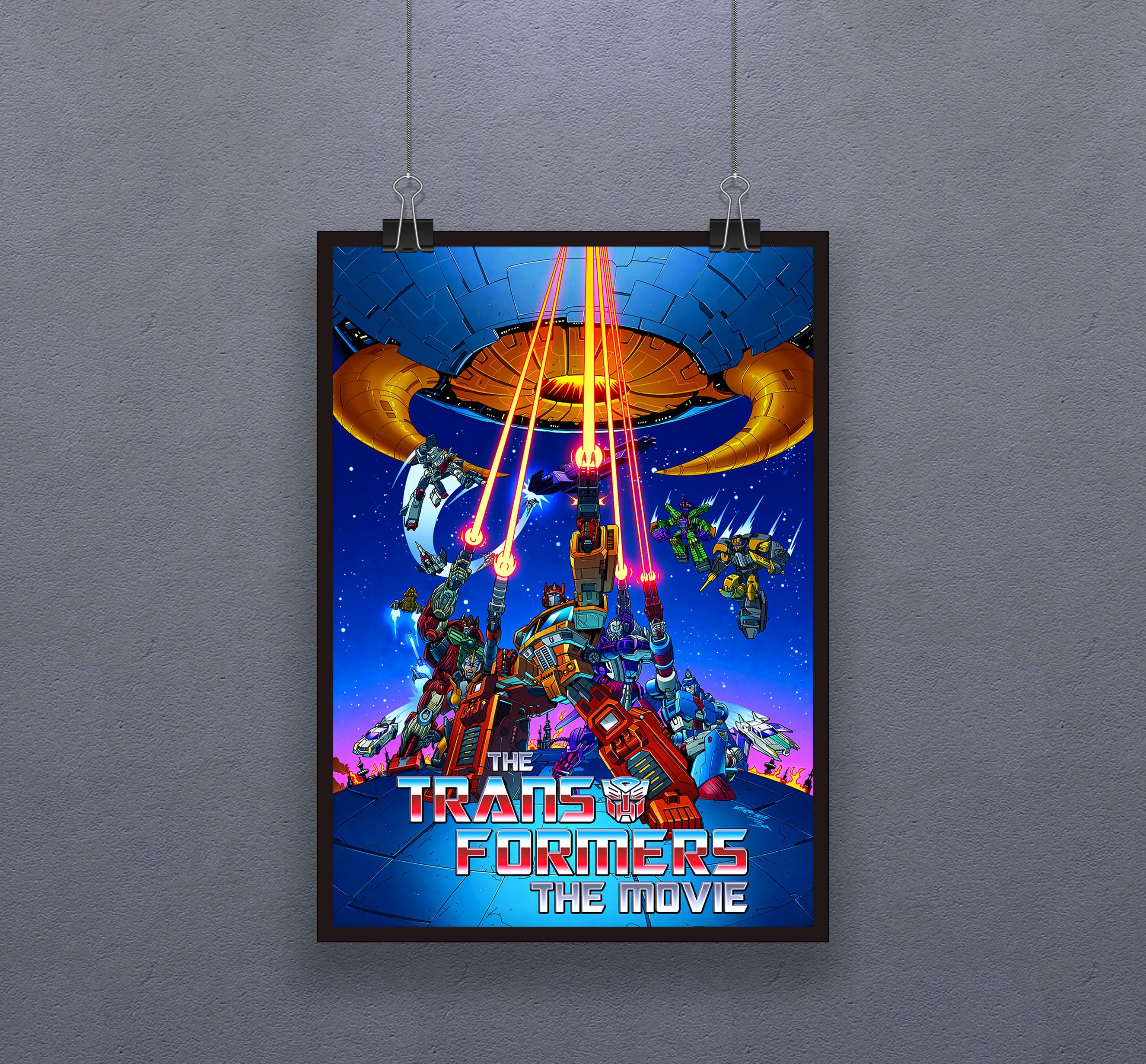 Poster Filme Transformers - O Filme (1986)