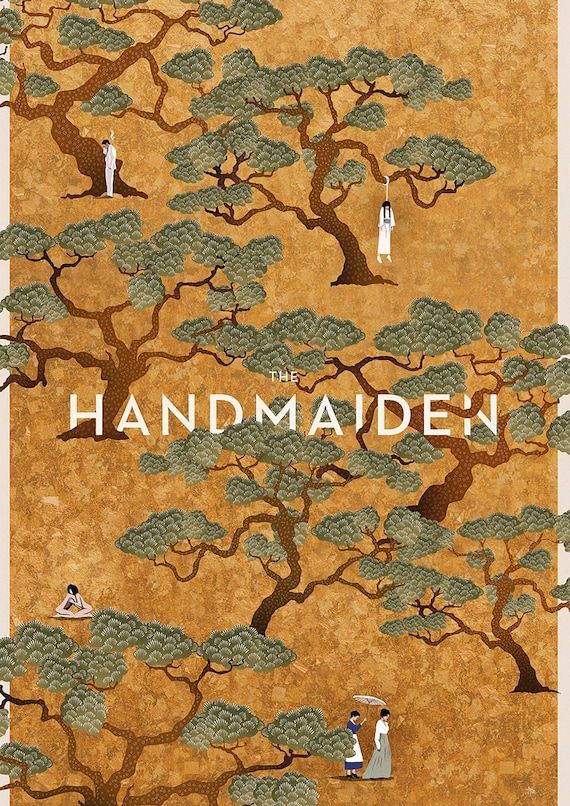 The Handmaiden 2016 Poster South Korean erotic psychological thriller film Wall Decor Kim Min hee Kim Tae ri Art Gift