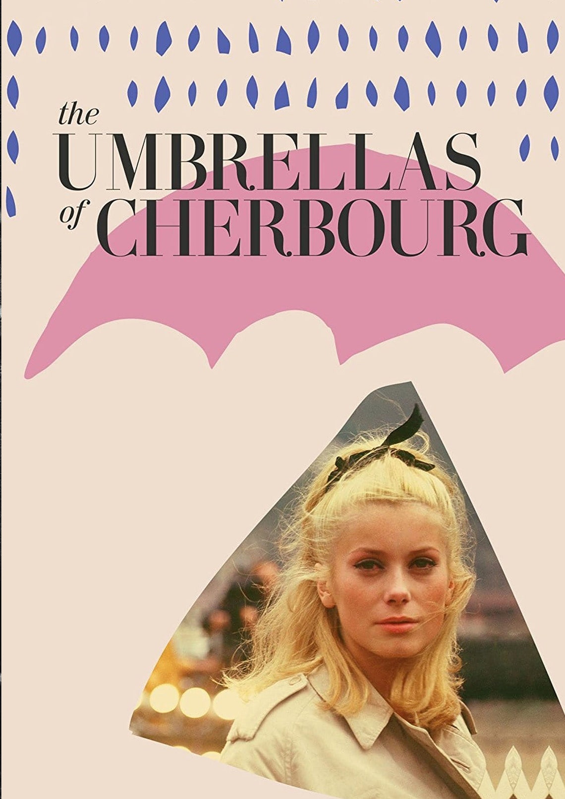 Les Parapluies de Cherbourg 1964 Affiche Les Parapluies de Cherbourg film dramatique romantique