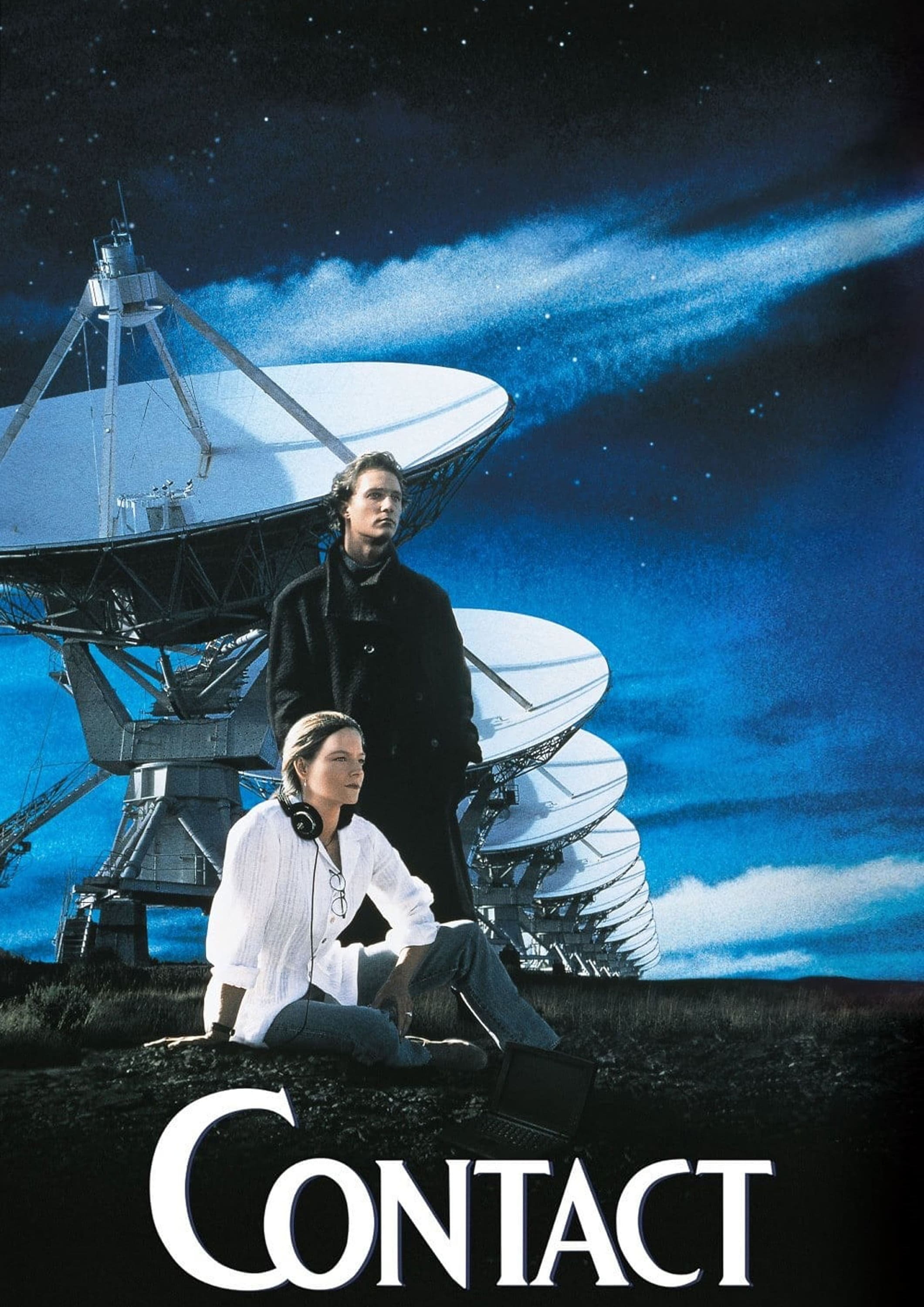 Contact (1997) Poster American Science Fiction Drama Film Decor