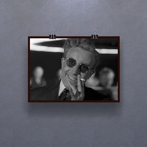 Dr. Strangelove or: How I Learned to Stop Worrying and Love the Bomb Poster Stanley Kubrick Film Retro Cinema Print Art Gift