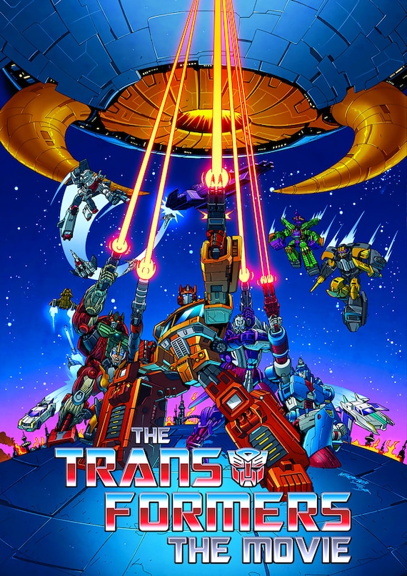 Poster Filme Transformers - O Filme (1986)