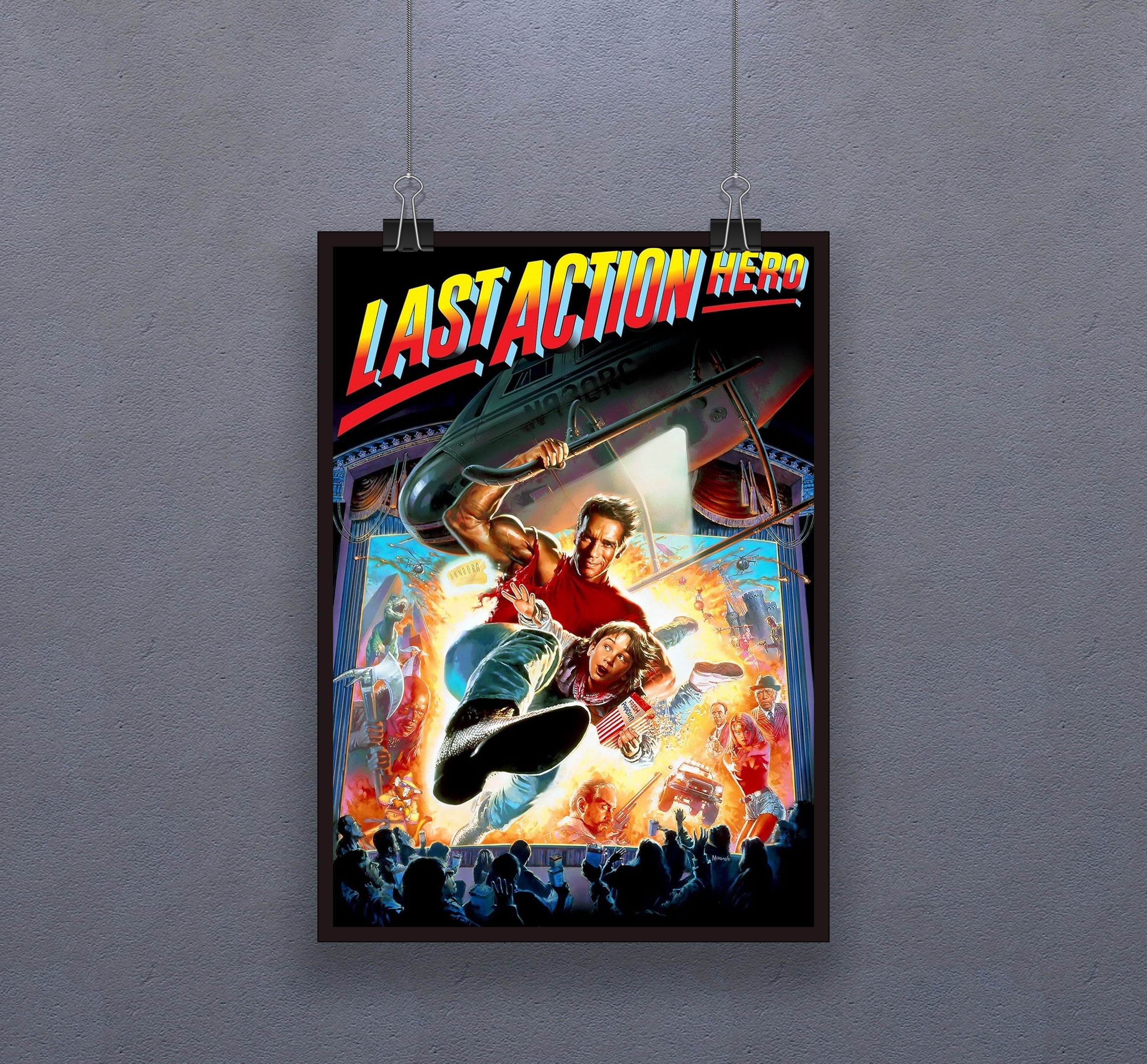 ラスト・アクション・ヒーロー('93米) 廃盤レア ラスト・アクション・ヒーロー('93米) 奥深し - 洋画