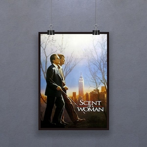 Scent of a Woman (1992) Poster American drama film Wall Decor Al Pacino Chris O&#39;Donnell Art Gift