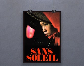 Sans Solei (1983) Poster Français documentaire réalisé par Chris Marker Decor Art Sunless Gift
