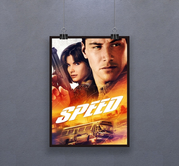 スピード (1994) ポスター アメリカのアクション スリラー映画 壁飾り
