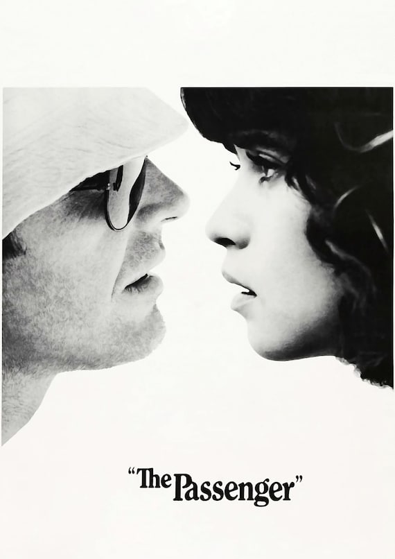 The Passenger (1975) Poster Drama Neo-noir Art Film Decor Art Jack