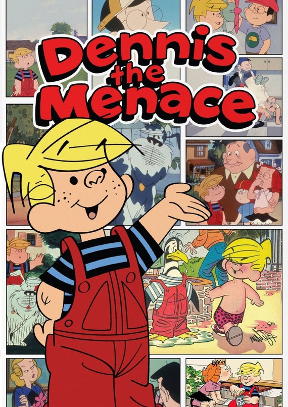 Dennis the Menace 1986-1988 Poster American Animated Series - Etsy Australia Dennis the Menace 1986-1988 Poster American Animated Series - Etsy Australia