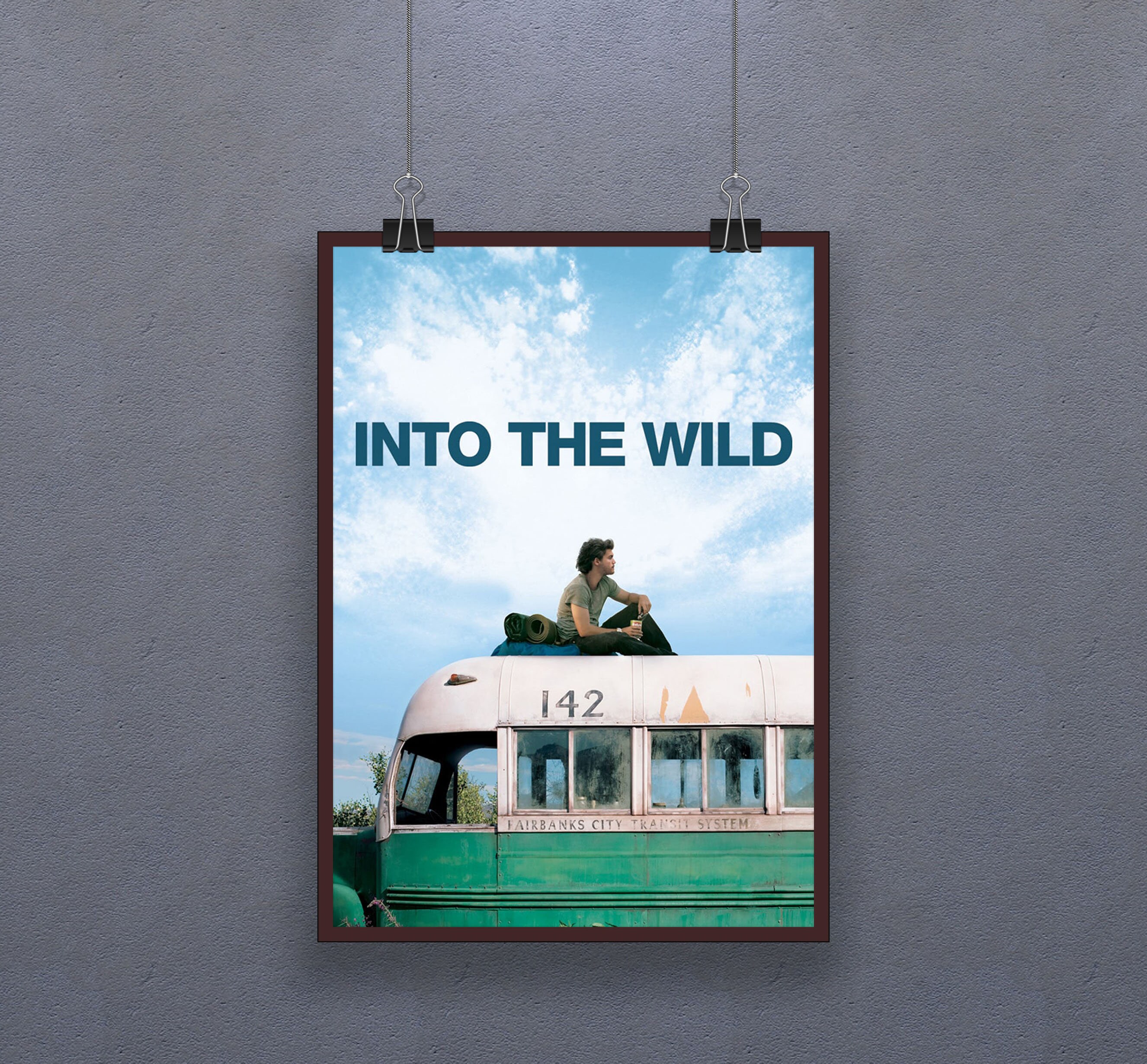 Into The Wild 2007 Poster American Biographical Adventure Drama Film Wall Decor Emile Hirsch