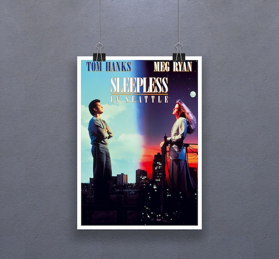 めぐり逢えたら (1993) ポスター トム・ハンクスとメグ・ライアン 映画