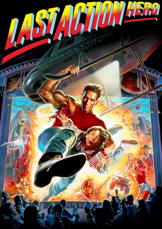 ラストアクションヒーロー (1993) ポスター アメリカン