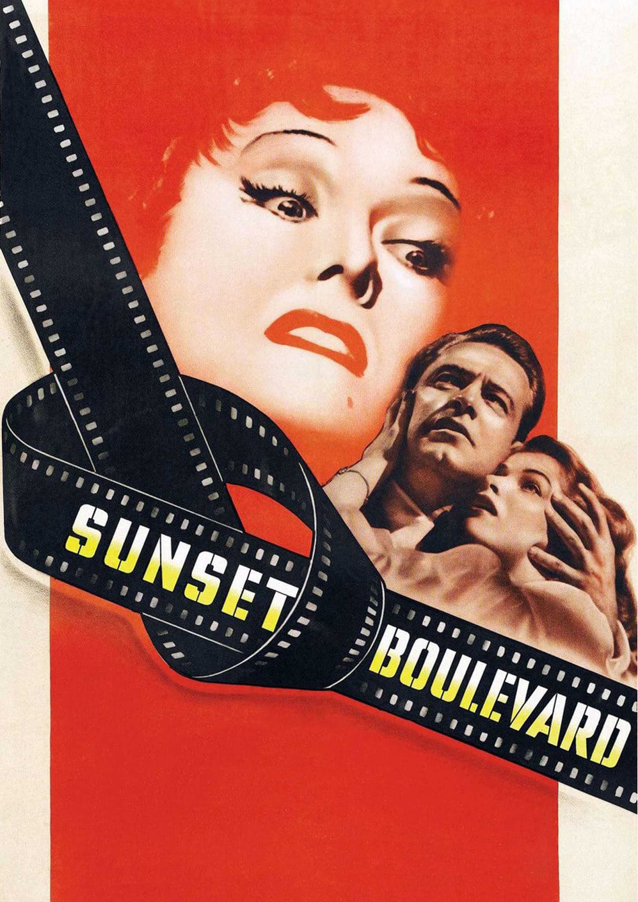 Sunset Boulevard 1950 Poster American Film Noir SUNSET BLVD Etsy