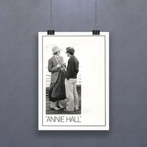 Annie Hall Poster Romantic Comedy Film Wall Decor Retro Print Art Gift