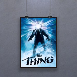 The Thing (1982) Póster Película estadounidense de ciencia ficción y terror Decor Art Kurt Russell Gift