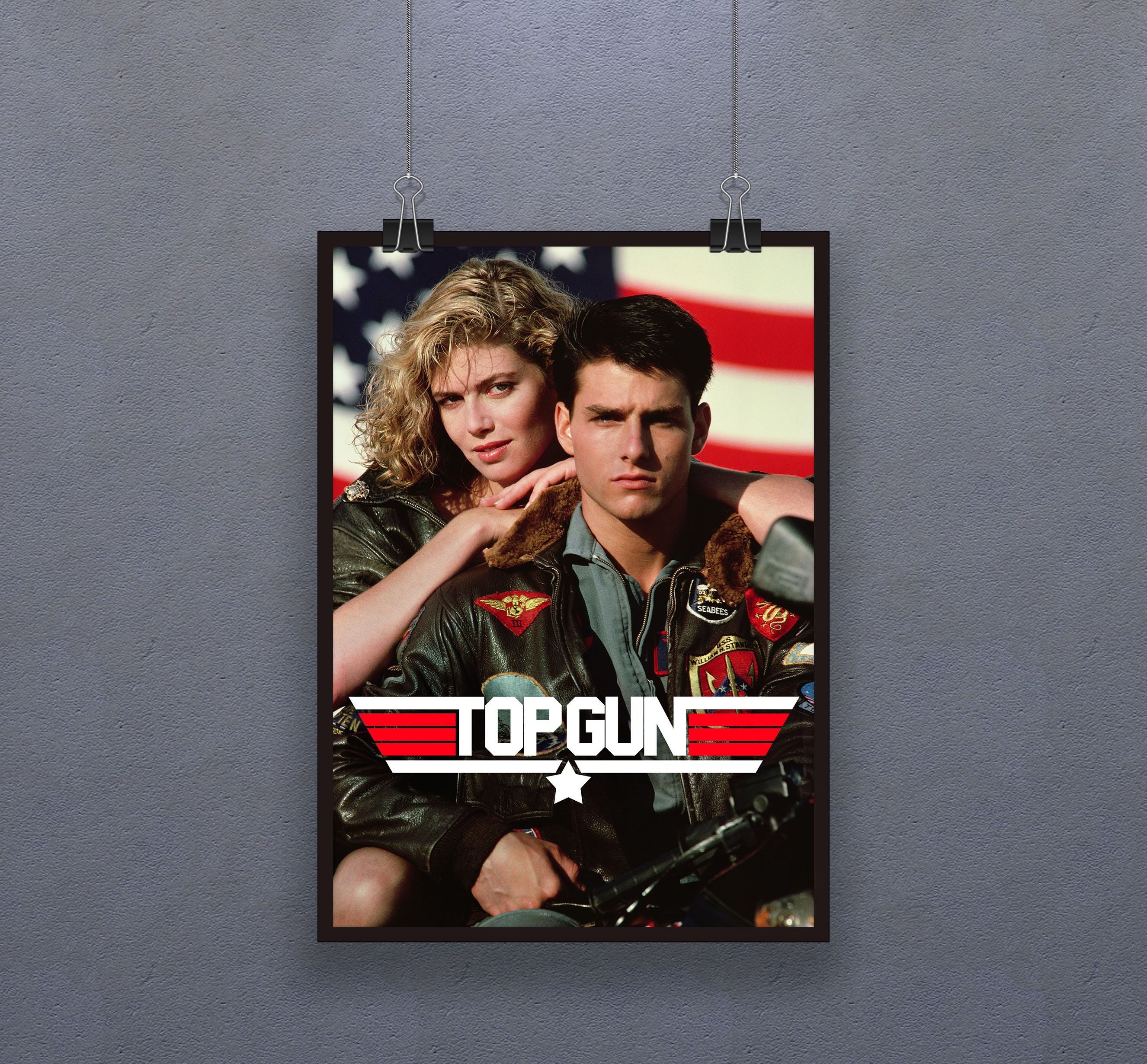 映画 トップガン1986年　ポスター トップガン（1986）ポスター アメリカのアクションドラマ映画