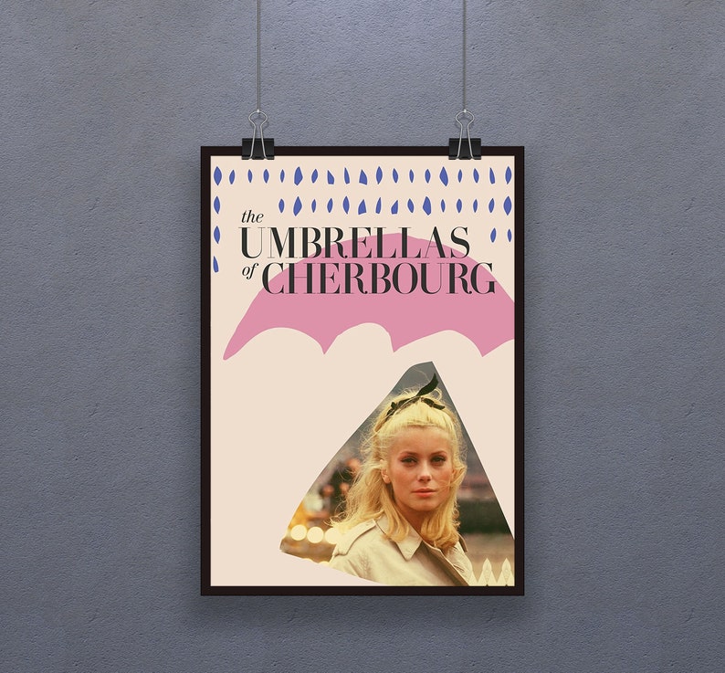 Les Parapluies de Cherbourg 1964 Affiche Les Parapluies de Cherbourg