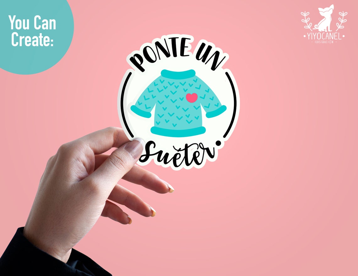 Ponte Un Sueter Svg Mothers Day Svg Mama Svg Mom Shirt Svg Etsy