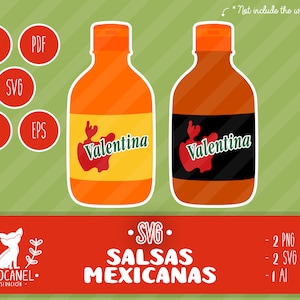 Mexican sauce svg, Mexican svg file for cricut, Mexican salsa svg, Mexican food svg, Svg files for cricut, Svg designs, Mexican designs svg