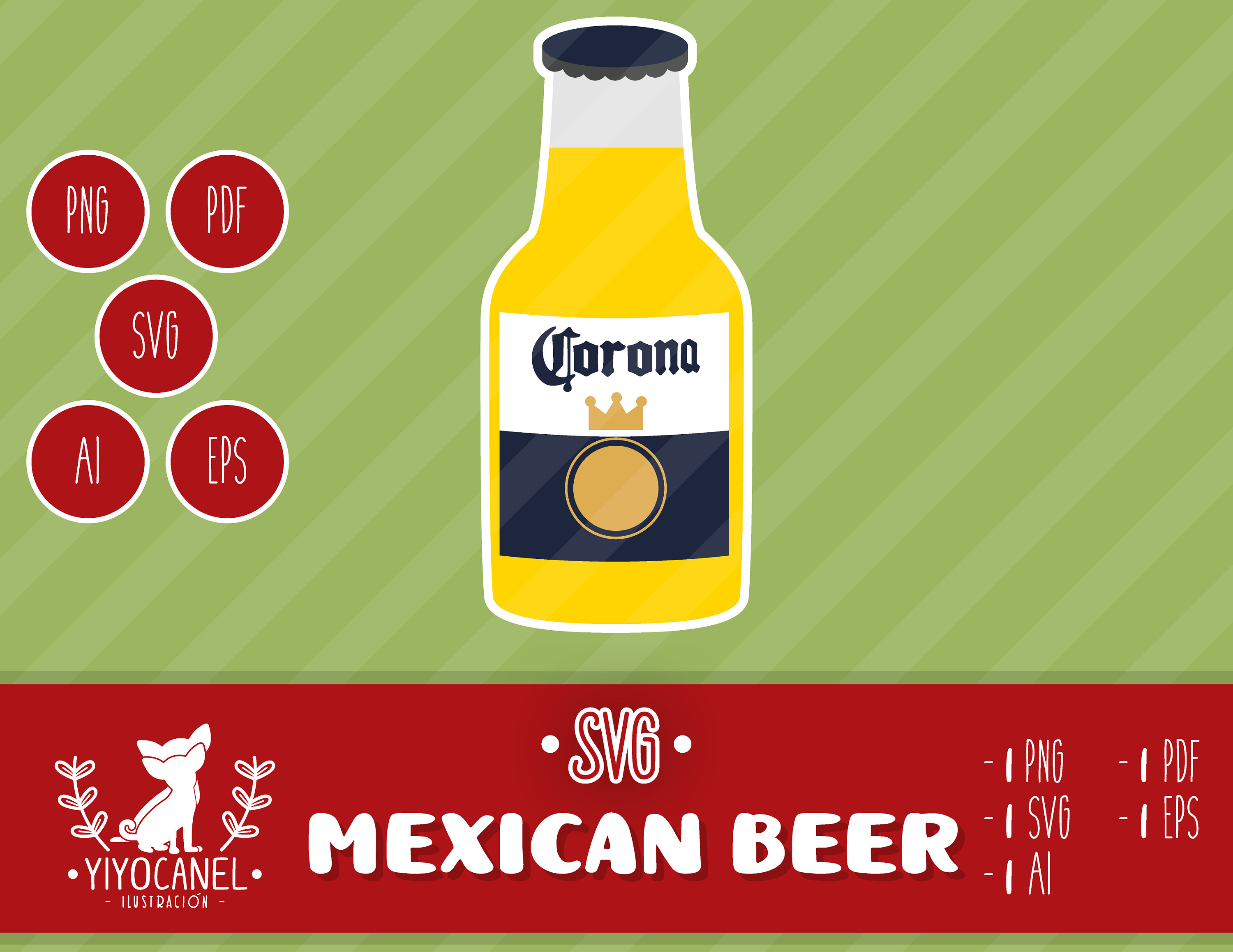 Mexican Beer Svg Mexican Svg File for Cricut Mexican Beer Etsy Canada