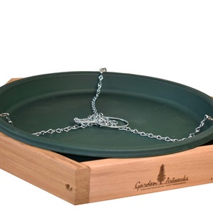 Hexagon Hanging Bird Bath