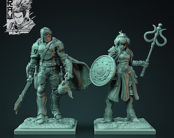 Hero Pack 6 - Kaygo and Burondi (Ronin Art Workshop)