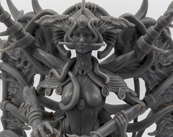 Rakid, the Slithering Sorceress, Conjuress of Craving - Draco Studios / Lair