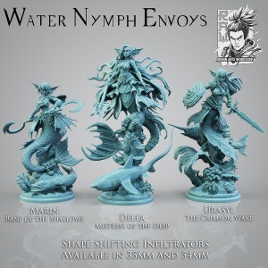 Mermaid Trio - Sirens of the Depths (Ronin Art Workshop)