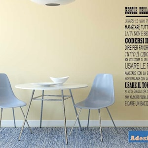 Muursticker keuken regels decoratie interieur interieur muur decal4you