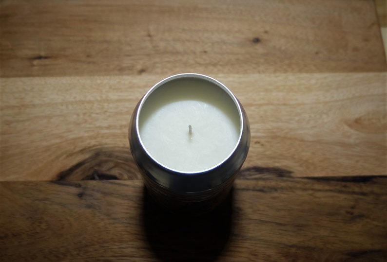 Pre-made Dark Honey /& Tobacco hand poured vegan friendly Vocation /'Life And Death/' craft beer candle