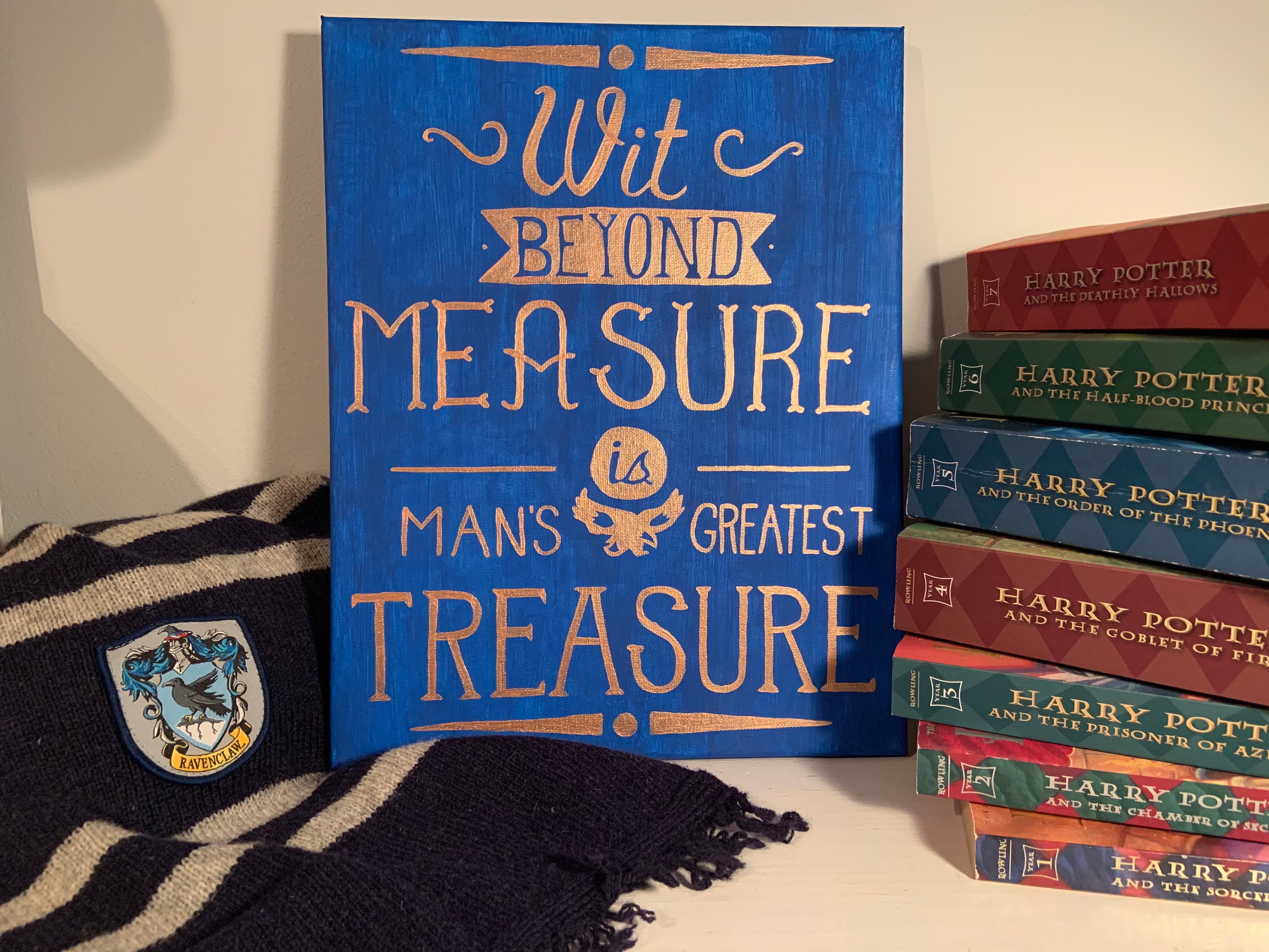 Wit beyond measure is man's greatest treasure “ _ Rowena Ravenclaw - Harry  Potter and the order of t…