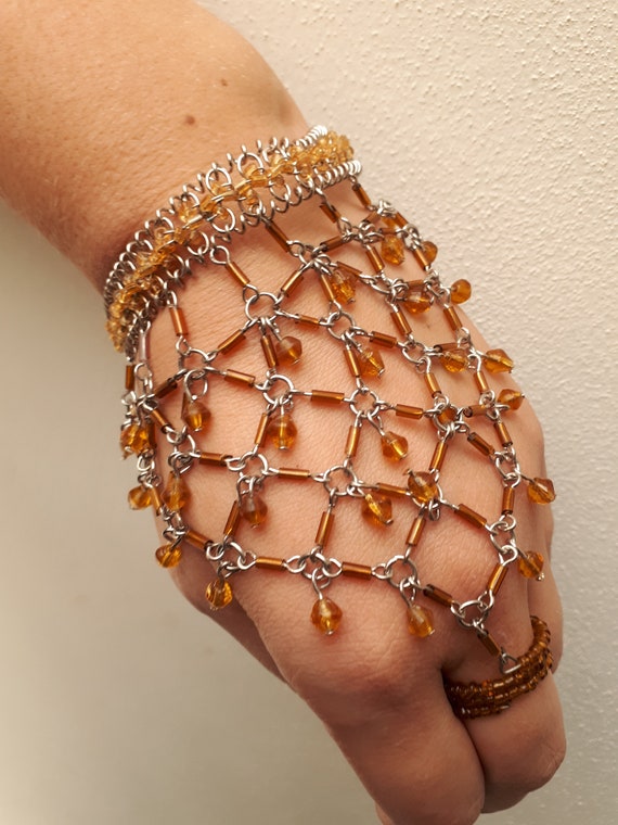 Beautiful hand bracelet deals