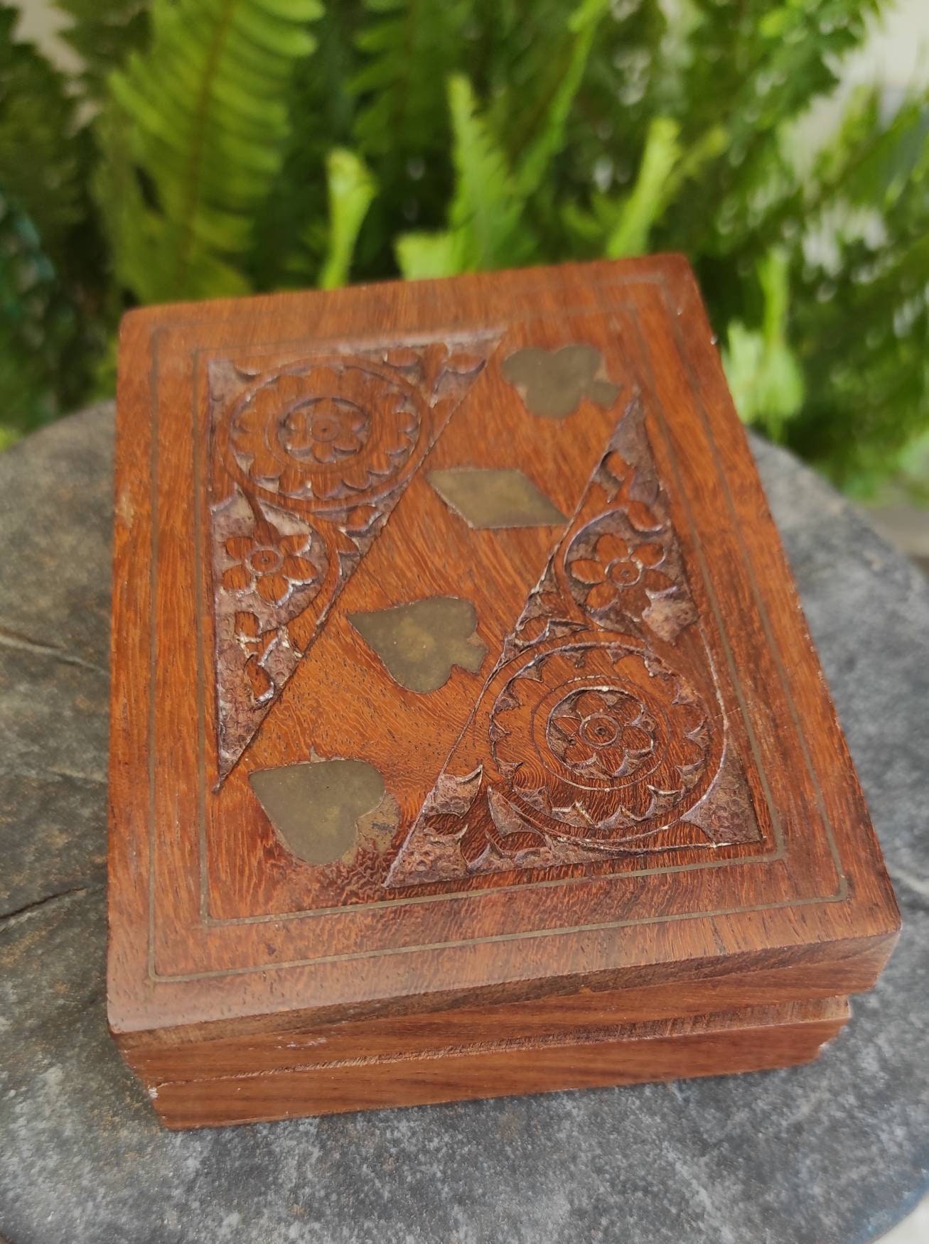 Vintage Playing Card Deck Case. Vintage Collectible Paying Etsy