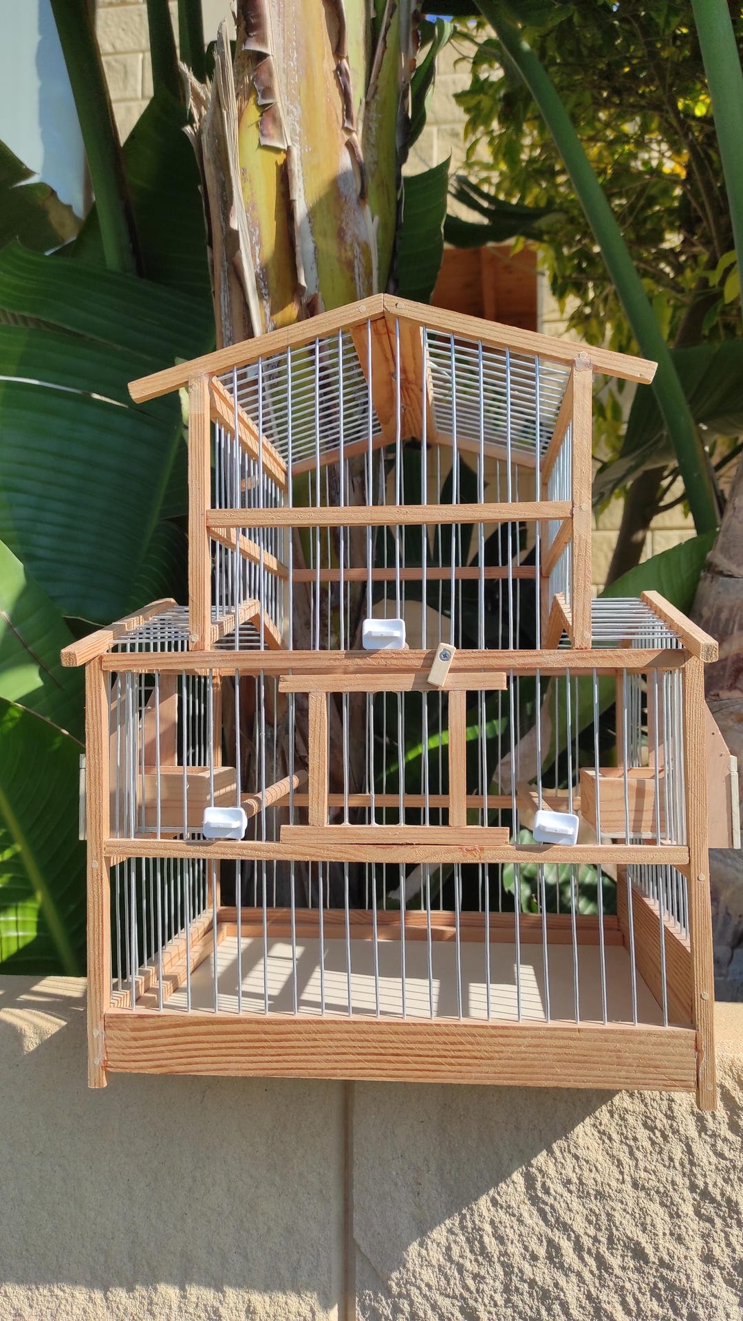Parakeet Nesting Box for Lovebirds Cockatiel Canary Finch Budgie and ...
