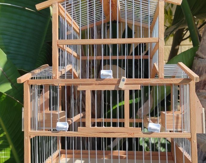 Bird Toys for Parrots Parrot Bridge, Swing Toys, and Ladders for Macaws ... - Custom Wood Bird Cages For Macaws
