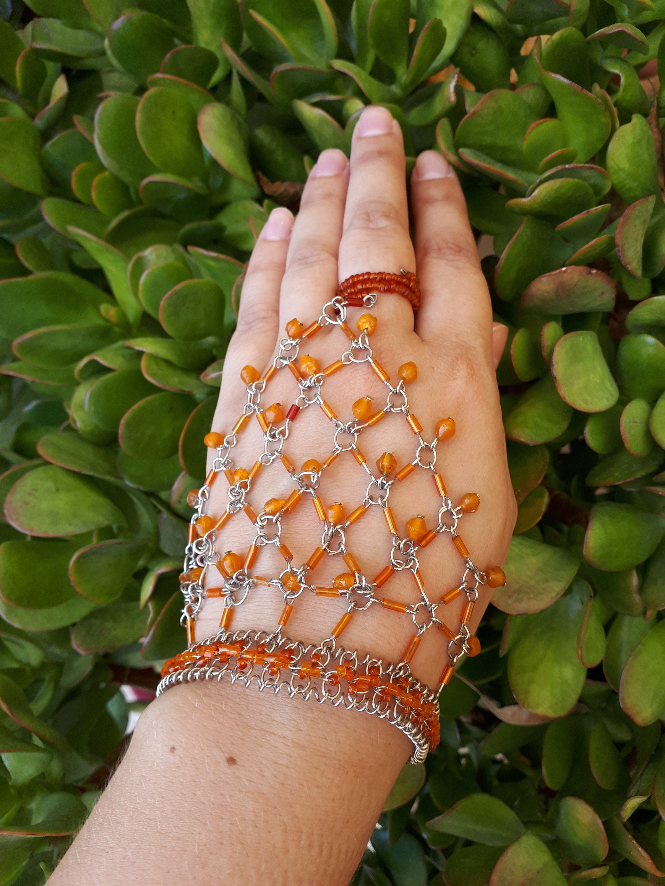 Rose Gold Slave Bracelet Ring, Delicate Hand Chains, Handchains – AMYO  Jewelry
