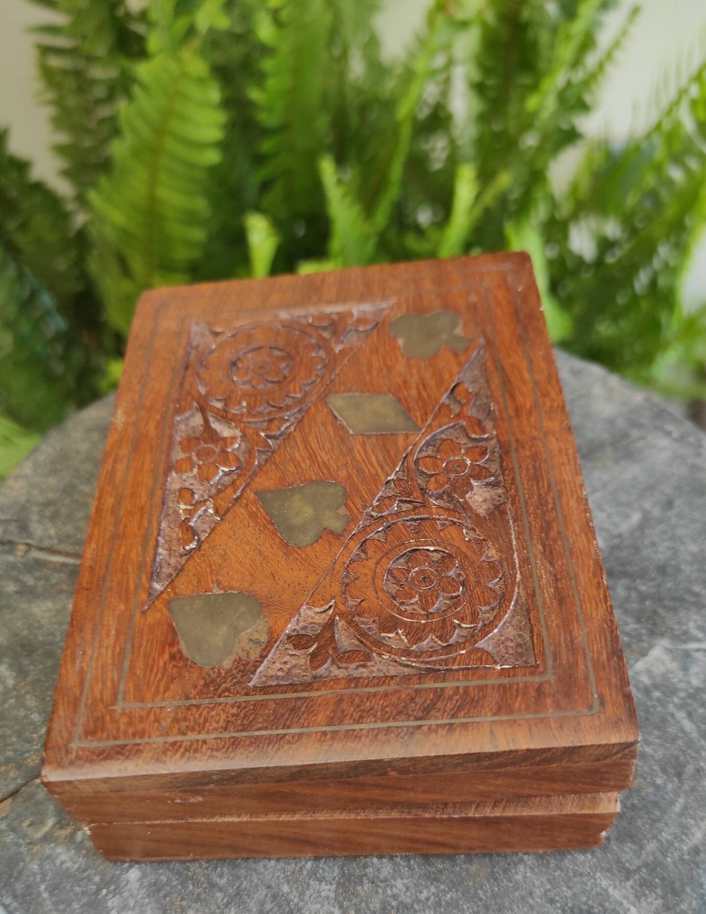 Vintage Playing Card Deck Case. Vintage Collectible Paying Etsy