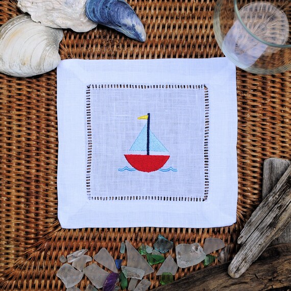 sailboat cocktail napkins