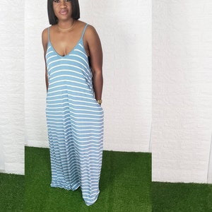 Modest Maxi Dress, Plus Size Maxi Dress, Casual Maxi Dress