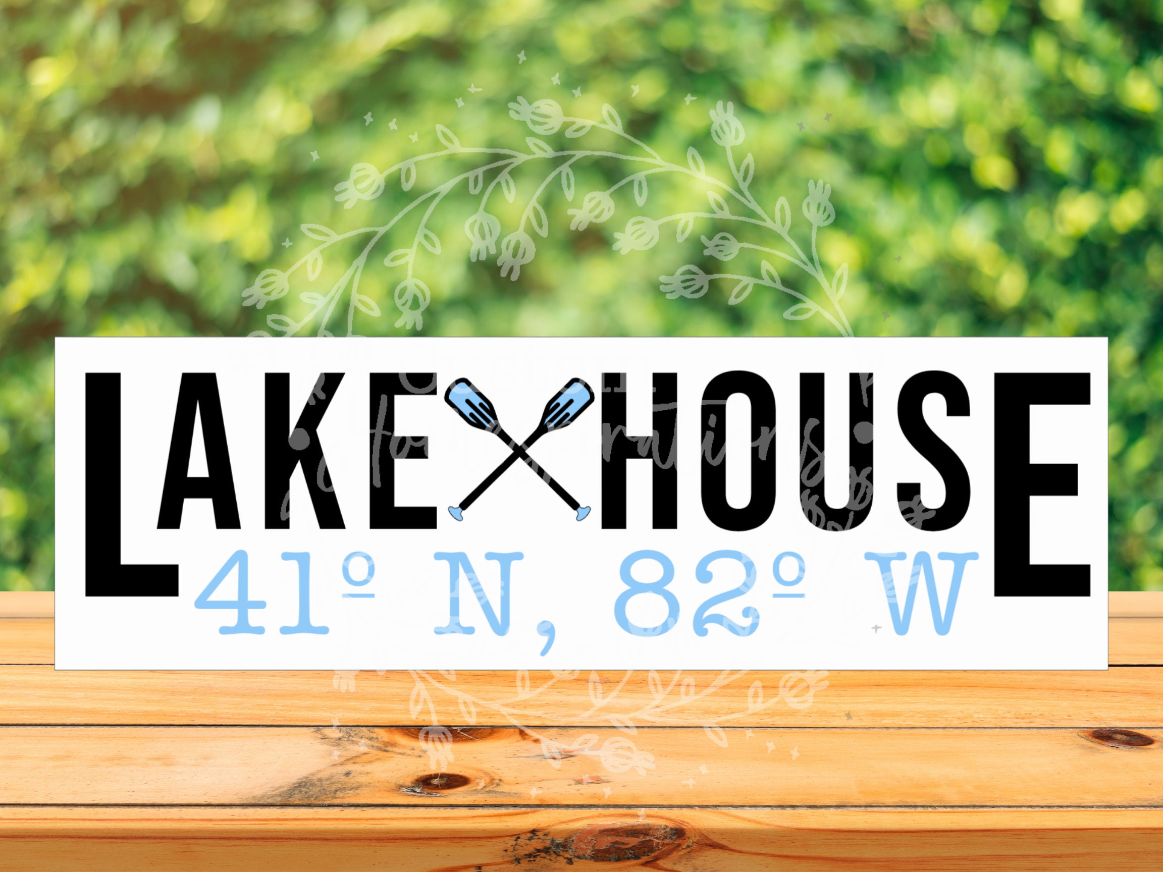 to Our Lake House Sign Custom Lake House Sign Lake Etsy