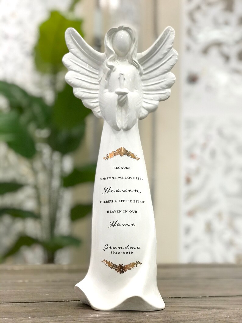 Personalized Angel Sympathy Gift Guardian Angel Guardian  Etsy
