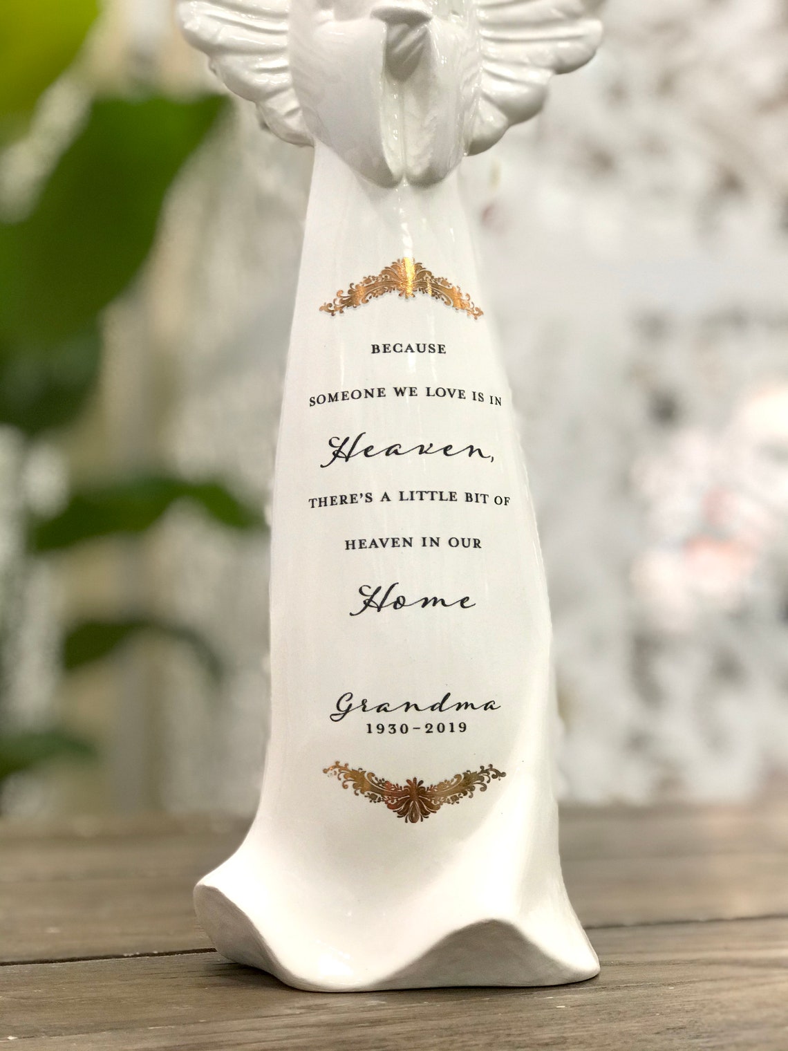 Personalized Angel Sympathy Gift Guardian Angel Guardian  Etsy