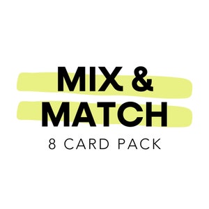 Jeu de cartes à agencer et à agencer - 8 cartes de voeux A2 avec enveloppes, motifs au choix, parfaits pour toutes les occasions