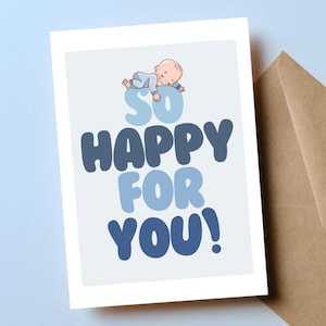 Carte de félicitations pour une grossesse pour une nouvelle maman, cadeau de baby shower, cadeaux de naissance pour un garçon, maman et papa, cadeaux mignons pour les nouveaux parents
