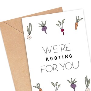 Good Luck New Job, We're Rooting for You Card, Congratulations Card ...