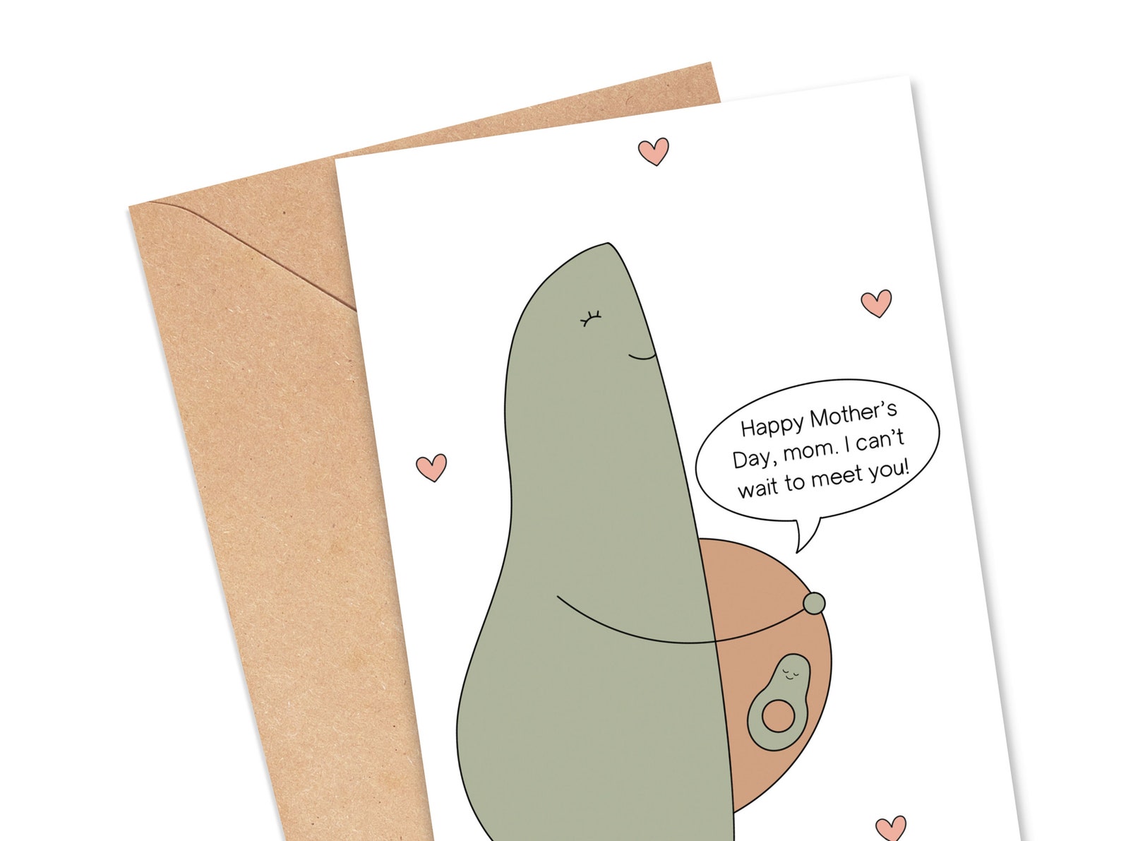 Mom to Be Mother's Day Card Happy Mother's Day From - Etsy