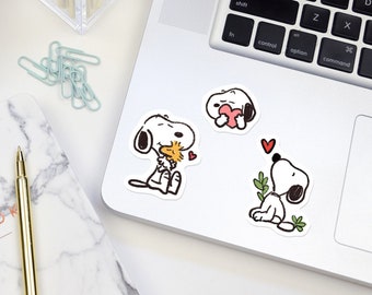 Snoopy Waterproof Sticker Set | Laptop, iPad, Water Bottle Decals